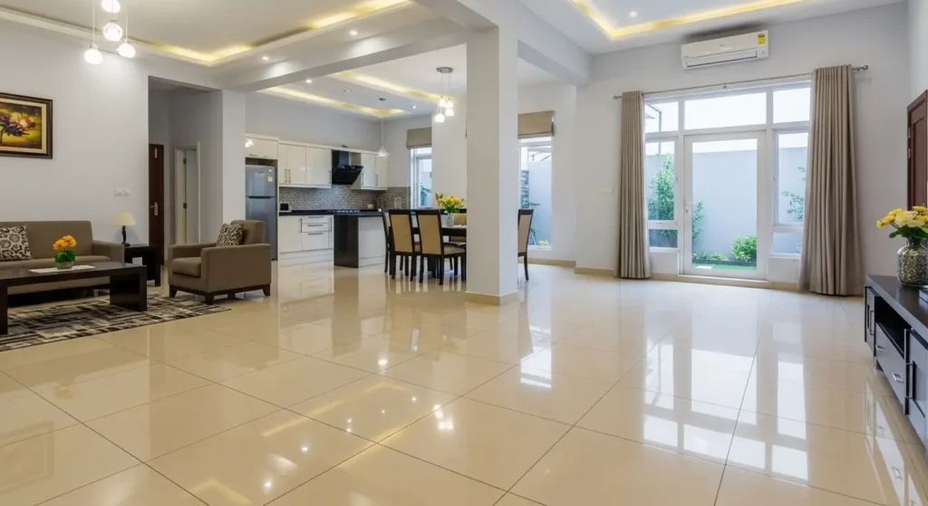 Finishing stage of a 5 Marla house in Lahore, showcasing design details relevant to Grey Structure vs. Finishing Cost in Pakistan 2025.