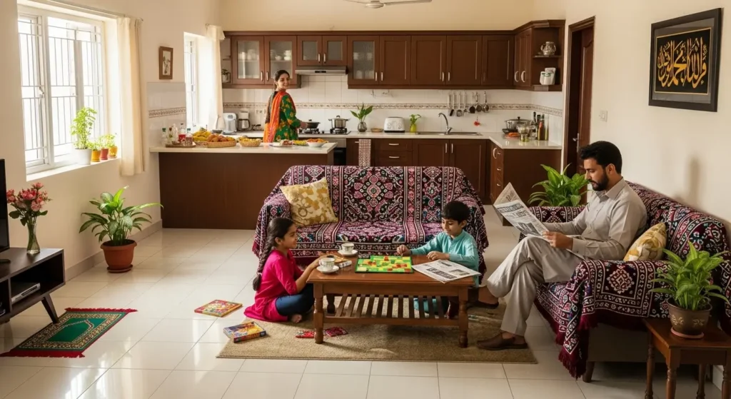 Simple and affordable home interior design in Pakistan