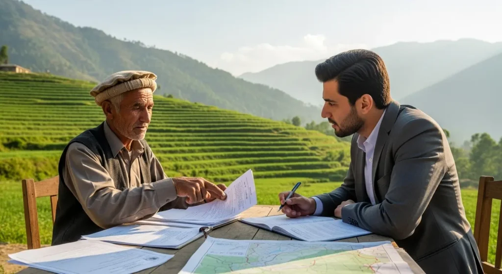 Legal documentation process for buying agriculture land for sale in Swat