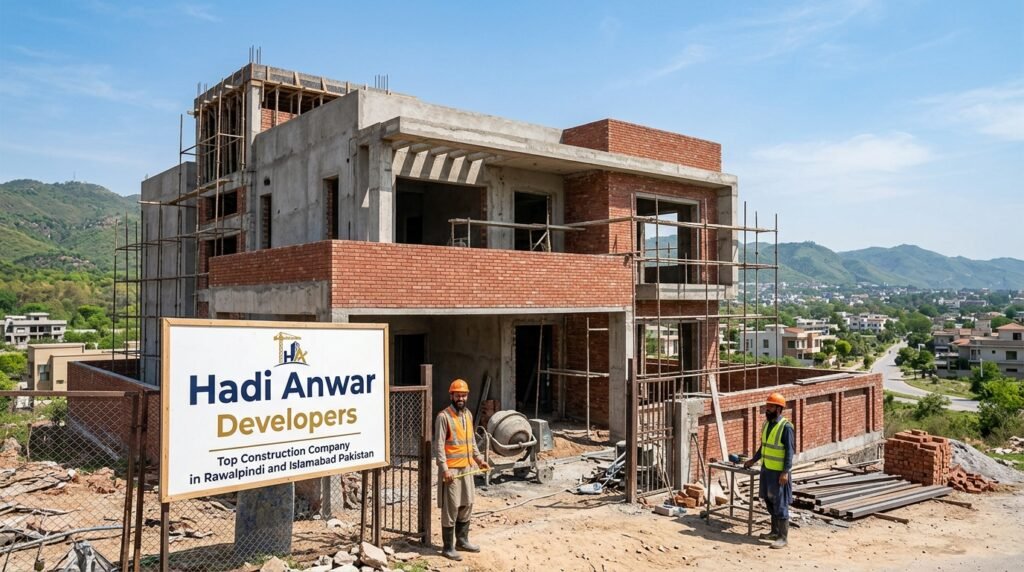 top construction company in Rawalpindi and Islamabad Pakistan
