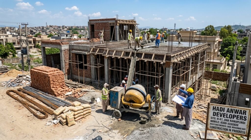 top construction company in Rawalpindi and Islamabad Pakistan