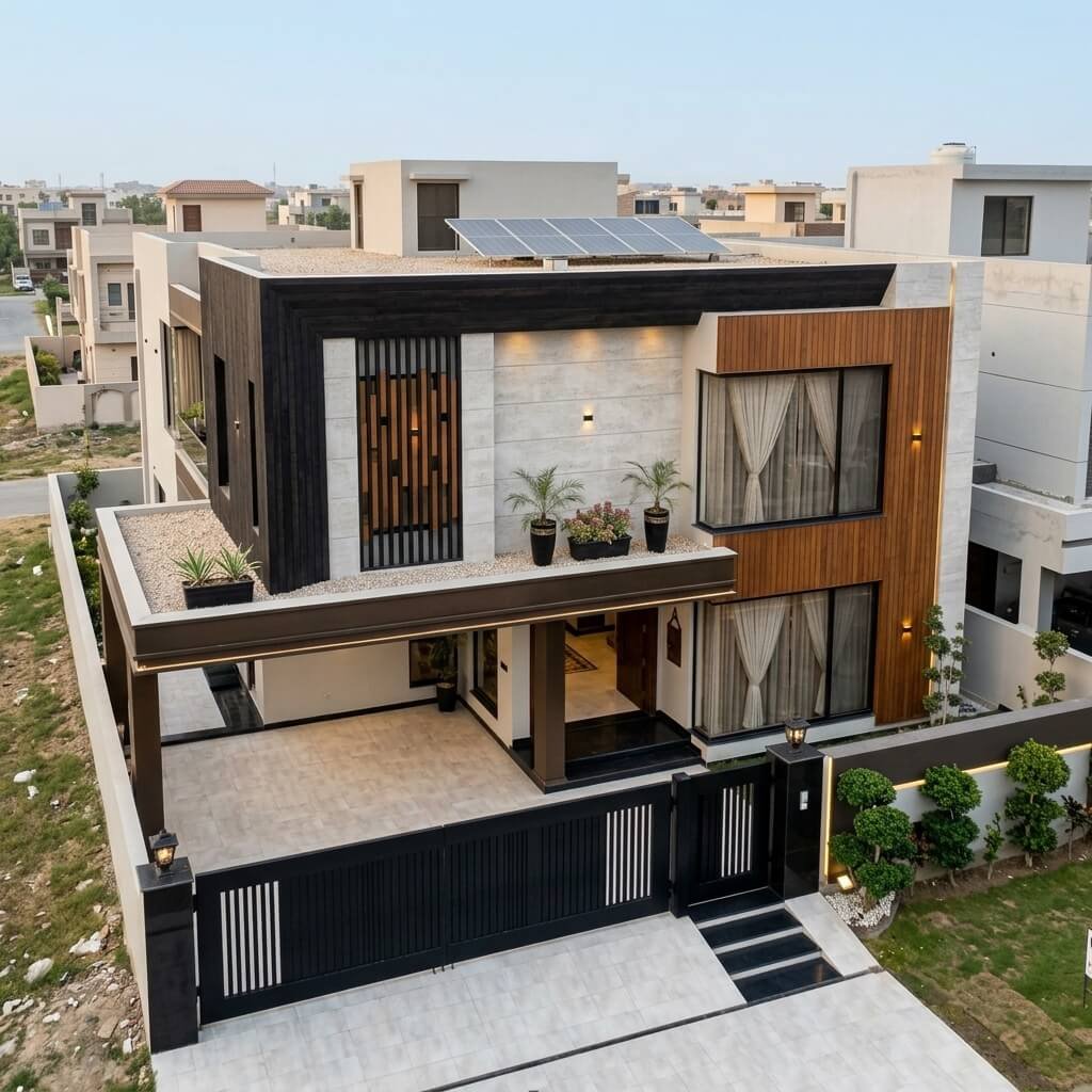 Modern Exterior - Hadi Anwar Developers