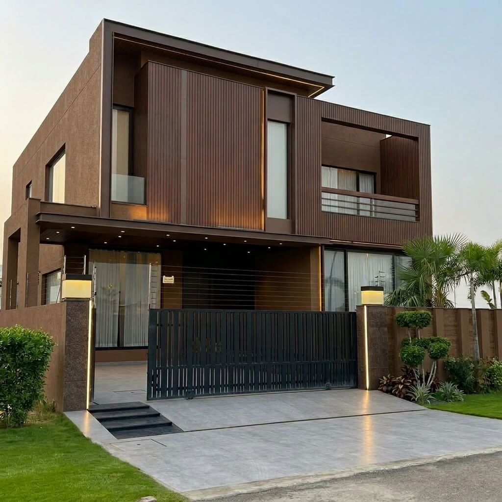 Contemporary Home - Hadi Anwar Developers